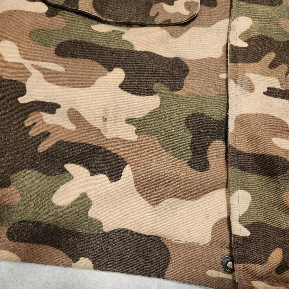 G-Unit Mens S Small Camo Camouflage Military Hip Hop Rap Streetwear Jacket‎